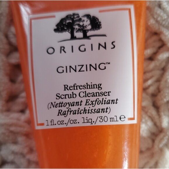 New ORIGINS Ginzing Face Scrub Cleanser + Precipitation Body Moisture Recovery - Picture 11 of 11